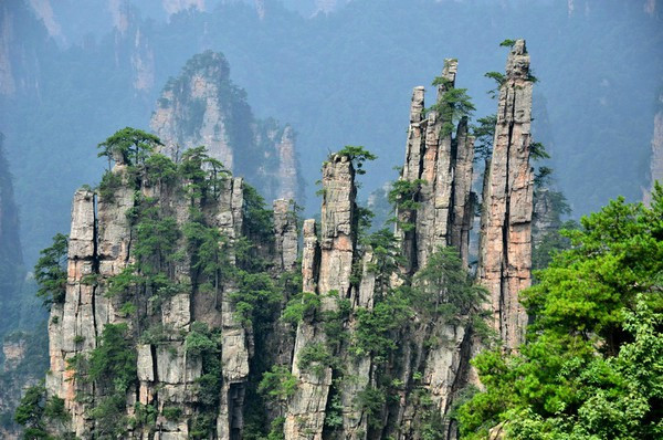 张家界之美，韩国游客的壮丽风景赞叹