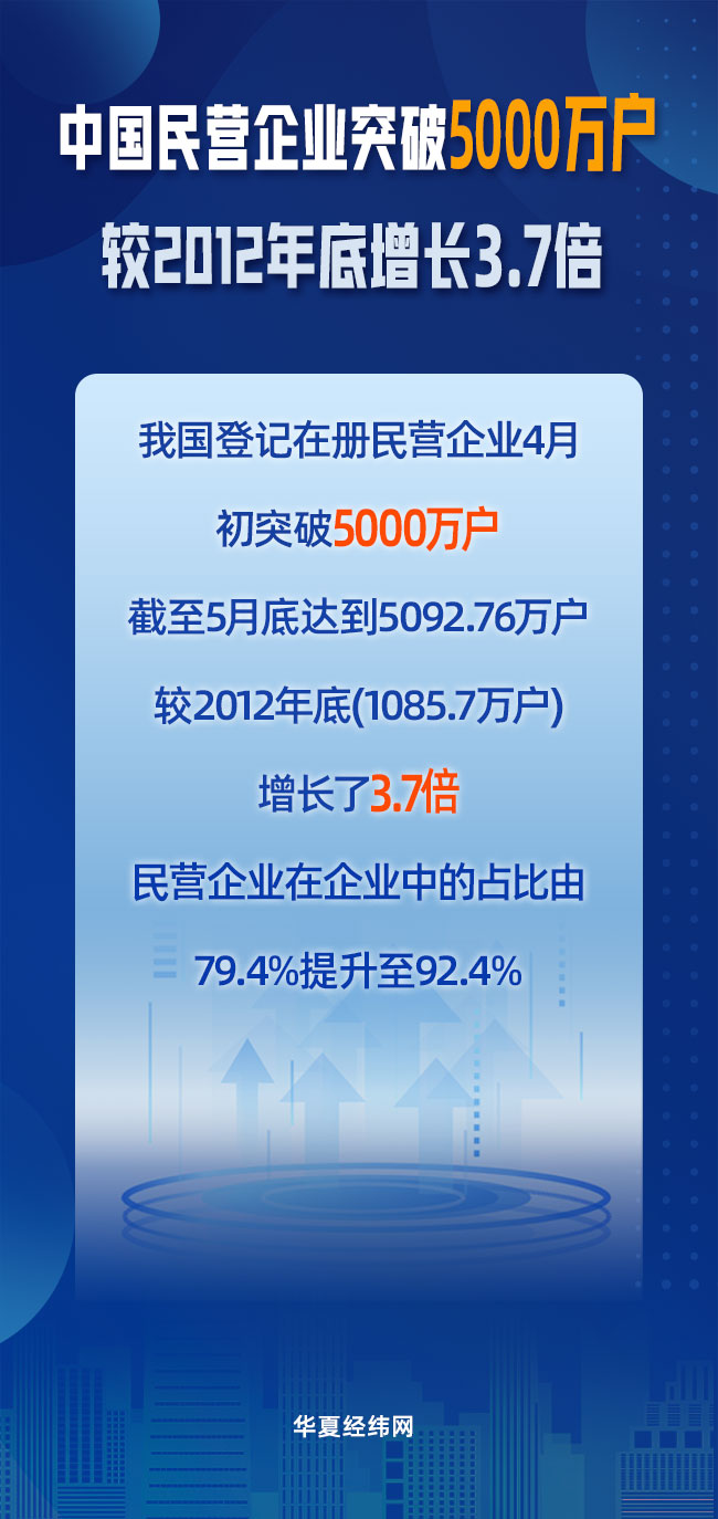 全国民营企业数量超5500万，力量与机遇的繁荣背后